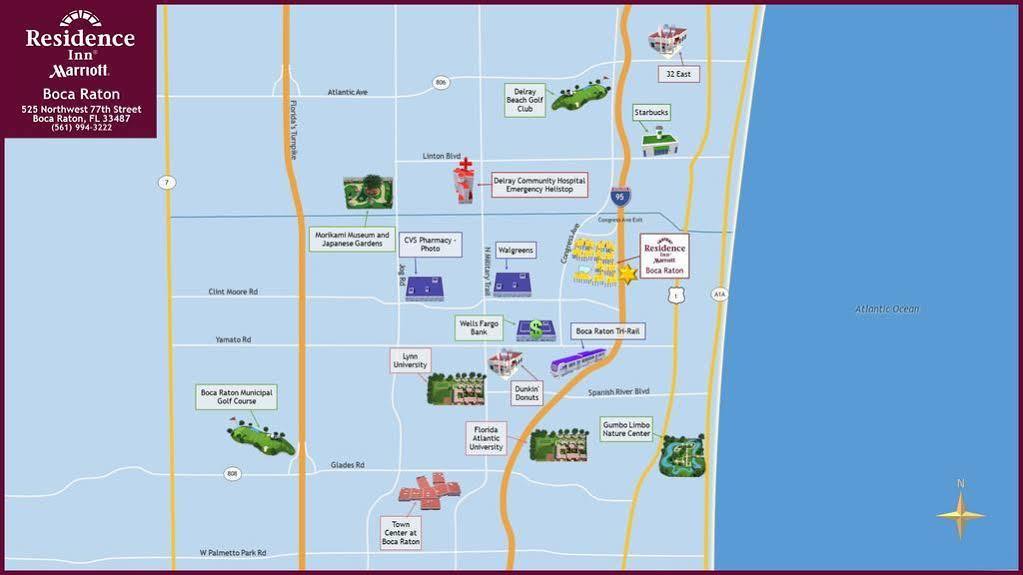 Residence Inn Boca Raton Εξωτερικό φωτογραφία